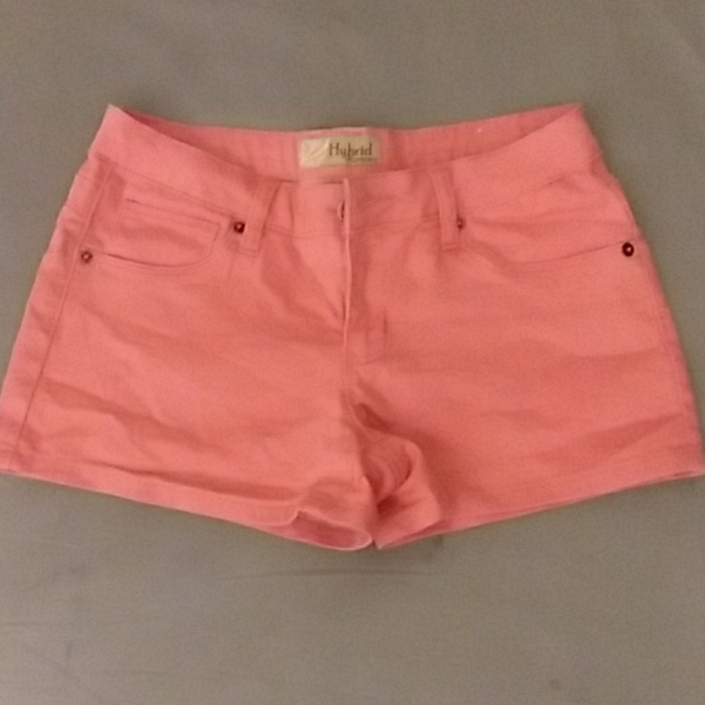 Salmon colored shorts
